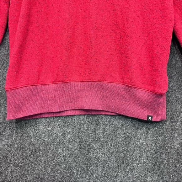 Hurley Men’s Red Pullover Sweatshirt Size S - Picture 3 of 11
